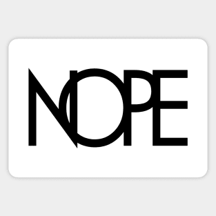 NOPE Sticker